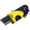 Stanley 69-9001 Hex Key Set 12 Piece Ball End Long Imperial / SAE -Tools Discounts 69 9001