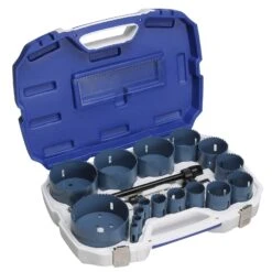 Bordo 7010-S6 Industrial Holesaw Kit – 16 Hole Saws