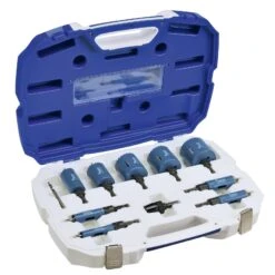 Bordo 7030-S1 Tradesman’s Holesaw Kit – 9 Hole Saws