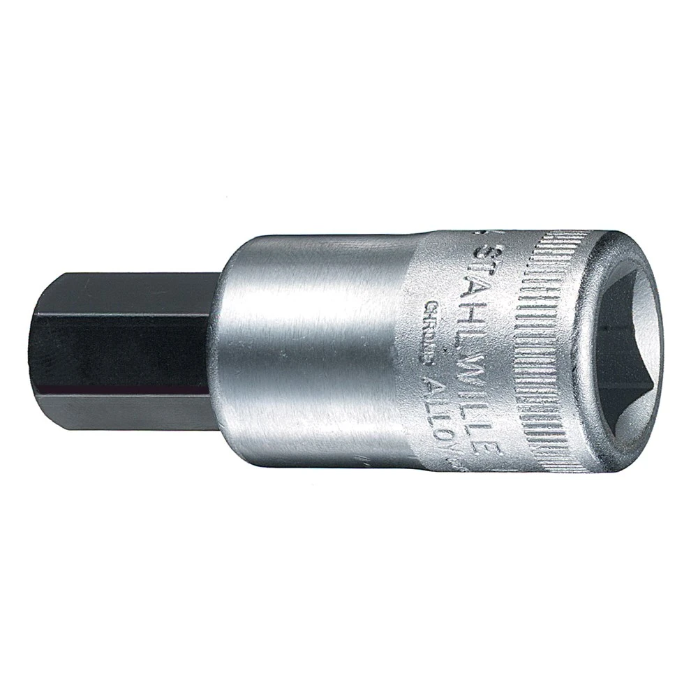 Stahlwille 03050012 Type 54 1/2” Square Drive InHex Socket Bit 60mm X 12mm Metric – Made In Germany 3 Stahlwille 03050012 Type 54 1/2” Square Drive InHex Socket Bit 60mm X 12mm Metric – Made In Germany