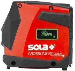 SOLA CROSSLINE P2 GREEN Beam Laser Level – Cross Line 71013901 -Tools Discounts 71013901 3