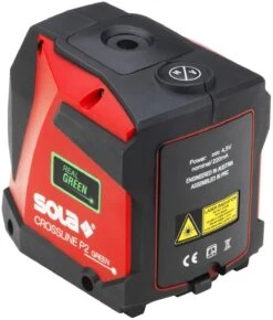 SOLA CROSSLINE P2 GREEN Beam Laser Level – Cross Line 71013901 -Tools Discounts 71013901 8