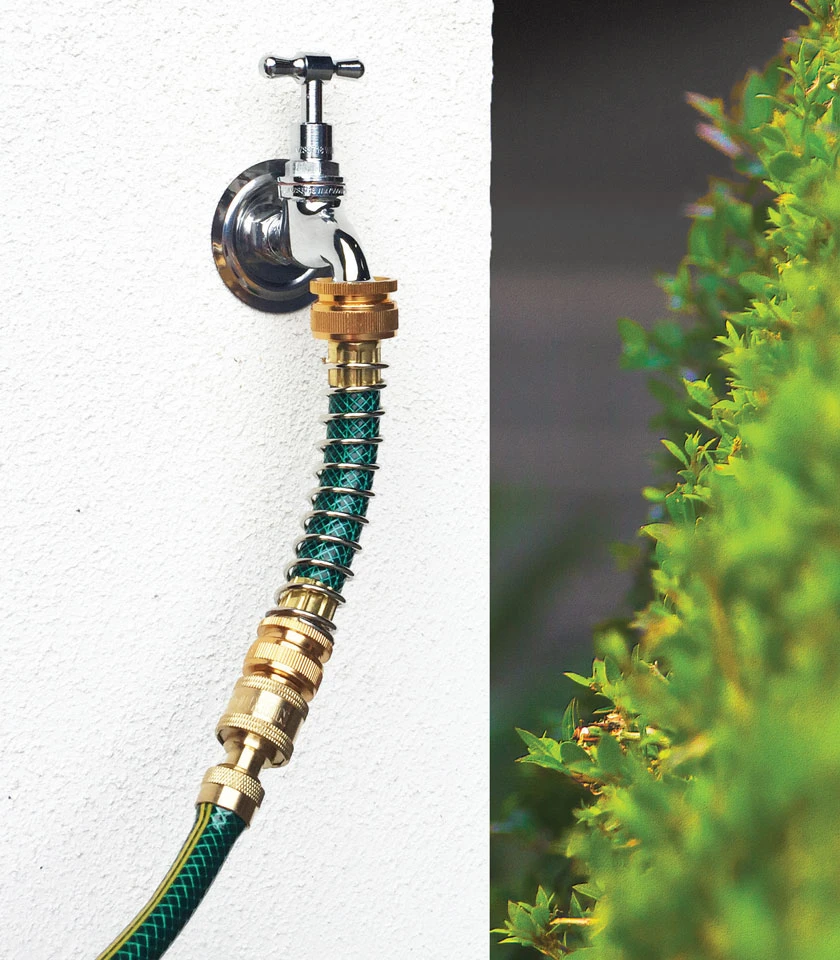 Holman 8122HB 12mm Brass Flexible Hose Tap Adaptor Extension Protector 4 Holman 8122HB 12mm Brass Flexible Hose Tap Adaptor Extension Protector - Image 2