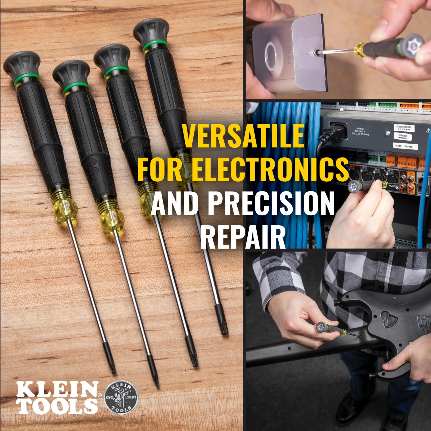KLEIN Tools A-85616 Precision Screwdriver Set, TORX® 4 Piece 9 KLEIN Tools A-85616 Precision Screwdriver Set, TORX® 4 Piece - Image 7