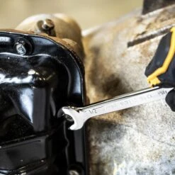 GEARWRENCH 87023 12 Piece 12 Point Metric 90T Combination Ratcheting Spanner Wrench Set -Tools Discounts 87024 4