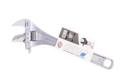 Irega 92WR08 Premium Reversible 8″ 200mm Chrome Plated Adjustable Pipe Shifter / Wrench 92WR Series – Made In Spain -Tools Discounts 92WR 4 3