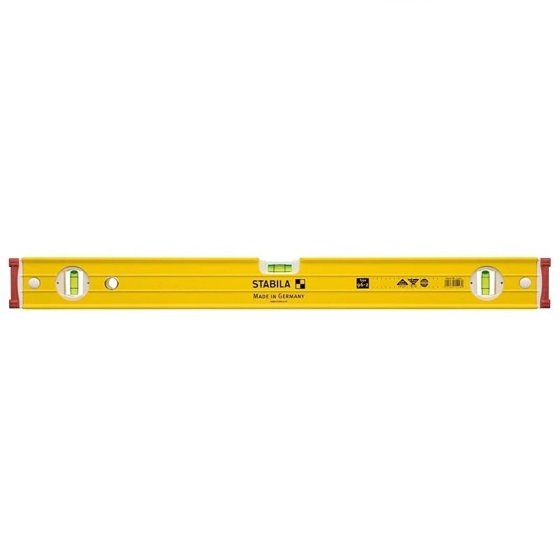 Stabila 15853 96-2-M/60 Heavy Duty Magnetic Box Frame Ribbed Spirit Level 3 Vial 600mm (60cm) 3 Stabila 15853 96-2-M/60 Heavy Duty Magnetic Box Frame Ribbed Spirit Level 3 Vial 600mm (60cm)