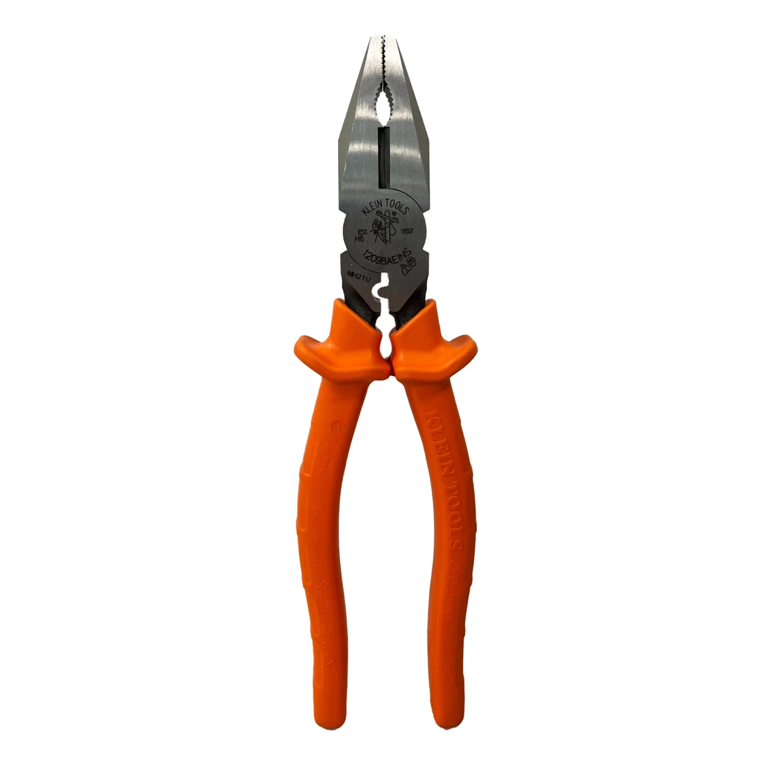 KLEIN Tools A-12098A-EINS VDE 1000V Electrician’s High Leverage Lineman Pliers, Insulated, 200mm 3 KLEIN Tools A-12098A-EINS VDE 1000V Electrician’s High Leverage Lineman Pliers, Insulated, 200mm