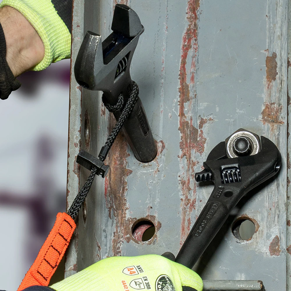 Klein Tools A-3239 Adjustable Spud Wrench Length 40.6cm Jaw Capacity 4.1cm Tether Hole 11 Klein Tools A-3239 Adjustable Spud Wrench Length 40.6cm Jaw Capacity 4.1cm Tether Hole - Image 9