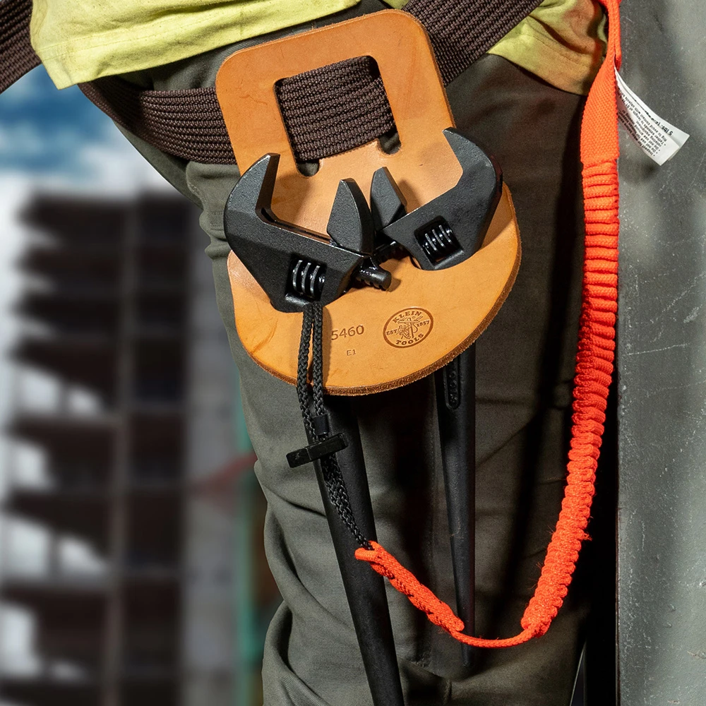 Klein Tools A-3239 Adjustable Spud Wrench Length 40.6cm Jaw Capacity 4.1cm Tether Hole 7 Klein Tools A-3239 Adjustable Spud Wrench Length 40.6cm Jaw Capacity 4.1cm Tether Hole - Image 5