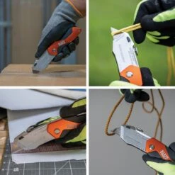 Klein Tools A-44130 Auto-Loading Folding Utility Knife -Tools Discounts A 44130 13