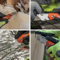 Klein Tools A-44131 Folding Utility Knife -Tools Discounts A 44131 13