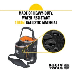 KLEIN Tools A-55419SP-14 Tool Bag Tradesman Pro™ Shoulder Pouch 14 Pockets 25.4cm -Tools Discounts A 55419SP 14 12