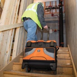 KLEIN Tools A-55473RTB Tradesman Pro™ Tool Master Rolling Tool Bag 19 Pockets 57.2cm -Tools Discounts A 55473RTB 15