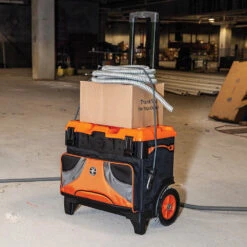 KLEIN Tools A-55473RTB Tradesman Pro™ Tool Master Rolling Tool Bag 19 Pockets 57.2cm -Tools Discounts A 55473RTB 16