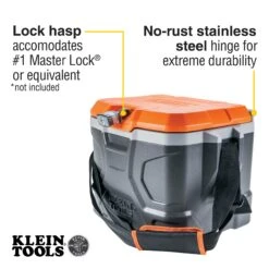KLEIN Tools A-55600 Tradesman Pro™ Tough Box Cooler, 16.1L -Tools Discounts A 55600 12