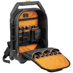 KLEIN Tools A-55604 Tradesman Pro™ Rolling Tool Bag Backpack, 28 Pockets -Tools Discounts A 55604 1