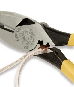 KLEIN Tools A-D213-9NE-CR Hi Leverage Lineman’s Pliers With Crimper 9″ 238 Mm – Made In USA 9 KLEIN Tools A-D213-9NE-CR Hi Leverage Lineman’s Pliers With Crimper 9″ 238 Mm – Made In USA -Tools Discounts A D213 9NE CR 13