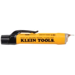 KLEIN Tools A-NCVT-3P Dual Range Non-Contact Voltage Tester With Torch, 12 – 1000 VAC -Tools Discounts A NCVT 3P 3