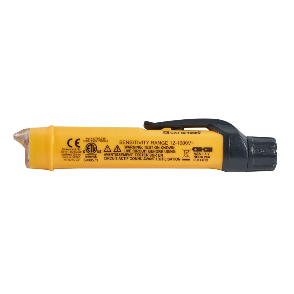 KLEIN Tools NCVT-3 Non-Contact Voltage Tester Pen 12 To 1000 V AC With Torch 6 KLEIN Tools NCVT-3 Non-Contact Voltage Tester Pen 12 To 1000 V AC With Torch - Image 4