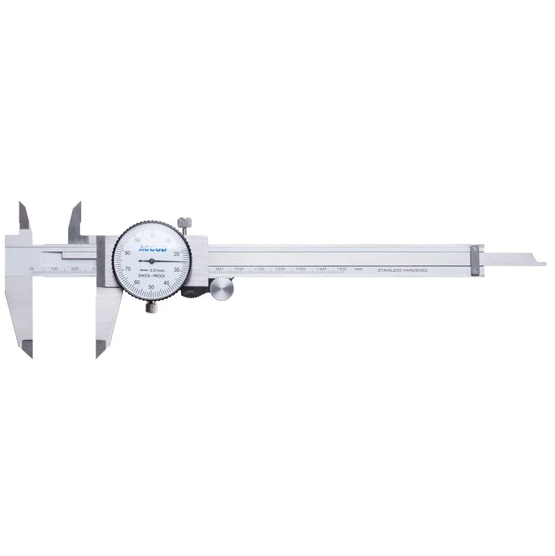 Accud AC-101-006-11 150mm 6″ Metric Dial Caliper 3 Accud AC-101-006-11 150mm 6″ Metric Dial Caliper