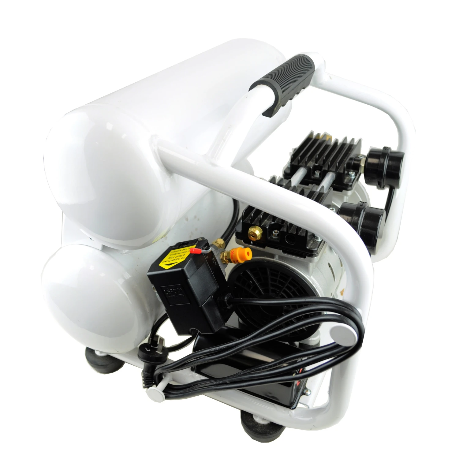 Senco AC20216 Twin Tank Oil Free Portable Direct Drive Low Noise Air Compressor 2Hp 16L 5 Senco AC20216 Twin Tank Oil Free Portable Direct Drive Low Noise Air Compressor 2Hp 16L - Image 3