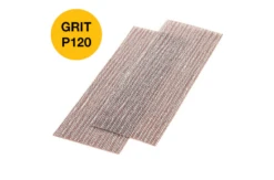 Mirka AE150F1012 Abranet Sanding Sheets 70x198mm Grip P120 Grit 10 Pack -Tools Discounts AE150F1012 8