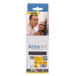 Mirka AE150F1025 Abranet Sanding Sheets 70x198mm Grip P240 Grit 10 Pack -Tools Discounts AE150F1025 2