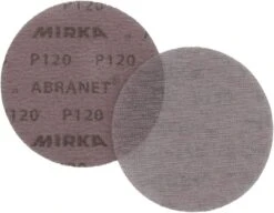Mirka AE241F1012 Abranet Sanding Discs 150mm Grip P120 Grit 10 Pack -Tools Discounts AE241F1012 4