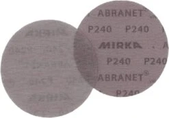 Mirka AE241F1025 Abranet Sanding Discs 150mm Grip P240 Grit 10 Pack -Tools Discounts AE241F1025 3