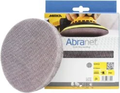 Mirka AE241F1080 Abranet Sanding Discs 150mm Grip P80 Grit 10 Pack -Tools Discounts AE241F1080 2 1