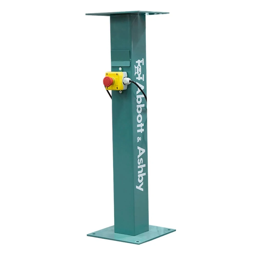 Abbott & Ashby ATPED-HDK+ESTOP Pedestal Stand With E-Stop Suits Most 6″ 8″ Bench Grinders 805630 3 Abbott & Ashby ATPED-HDK+ESTOP Pedestal Stand With E-Stop Suits Most 6″ 8″ Bench Grinders 805630