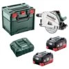 Metabo KT 18 LTX 66 BL 5.5 K 18V 5.5Ah Lithium-Ion Brushless Cordless 66mm Plunge Cut Circular Saw Combo Kit AU60186600 -Tools Discounts AU60152100 1