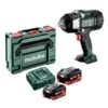 Metabo SSW 18 LTX 1750 BL 5.5 K 18V 5.5Ah Lithium-ion Cordless Brushless 2100Nm 3/4″ High Torque Impact Wrench Combo Kit AU60240200 -Tools Discounts AU60240200