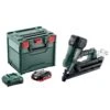 Metabo NFR 18 LTX 90 BL 1 HD 4.0 MB K 18V 4Ah Lithium-Ion Brushless Framer – Framing Nailer Combo Kit AU61209010 -Tools Discounts AU61209010