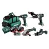 Metabo AU68400450 18V 5.5Ah LiHD Lithium-Ion Brushless 4 Piece Combo Kit BL4SB2HD5.5AU -Tools Discounts AU68400450 BL4SB2HD5.5AU