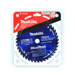 Makita B-15154 BlueMak 185mm (7-1/4″) X 20mm Bore 40 Teeth TCT Circular Saw Blade