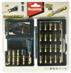 Makita B-49915 26 Piece Impact Gold Torsion Screwdriver Set -Tools Discounts B 49915