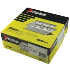 Paslode B20469 90mm X 3.15mm Bright D Head BRT Framing Nails – Box Of 3000