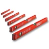 SOLA BIGX6PK Aluminium 2 & 3 Vial Box Profile Spirit Level Set BIG X 40/60/80/100/120/200cm – Made In Austria -Tools Discounts BIGX6PK