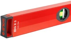 SOLA BIGX3080 Aluminium 3 Vial Box Profile Spirit Level BIG X 3 80cm 800mm – Made In Austria -Tools Discounts BIG X 120 3 3