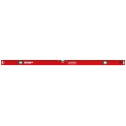 SOLA BIGX6PK Aluminium 2 & 3 Vial Box Profile Spirit Level Set BIG X 40/60/80/100/120/200cm – Made In Austria -Tools Discounts BIG X 120 6