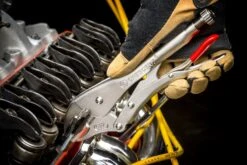 CRESCENT C10CVN-08 10″ 250mm Curved Jaw Locking Pliers With Wire Cutter 11 CRESCENT C10CVN-08 10″ 250mm Curved Jaw Locking Pliers With Wire Cutter -Tools Discounts C10CVN 3