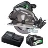 HiKOKI C3607DA(SP1Z) 36V MultiVolt 5.0Ah/2.5Ah Lithium-Ion Brushless 7-1/4” 185mm Circular Saw Combo Kit -Tools Discounts C3607DASP1Z