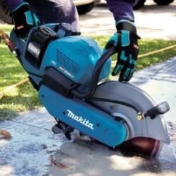Makita CE001GL203 80V MAX (40Vx2) XGT 8.0Ah Lithium-ion Cordless Brushless 355mm (14″) Power Cut Combo Kit -Tools Discounts CE001GL203 4 1