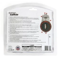 CRESCENT Lufkin CLA100R 30m Professional Aluminium Contractor Chalk Reel 6:1 Gear Ratio With Red Chalk -Tools Discounts CRS CLA100R IMG INPACK BACK