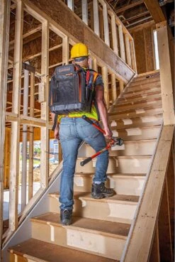 CRESCENT CTB1000N 18″ Heavy Duty Job Site Tradesman Backpack Tool Bag -Tools Discounts CTB1000 9