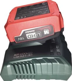 Metabo AU68901750 18V 4.0Ah LiHD Lithium-Ion Brushless Cordless Hammer Drill/Driver & Impact Driver Kit SB SSD 200 BL M HD 4.0 -Tools Discounts Charger ASC 30 36 V