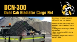 Gladiator DCN-300 Cargo Net Dual Cab & Ute 2430mm X 2430mm -Tools Discounts DCN 300 1