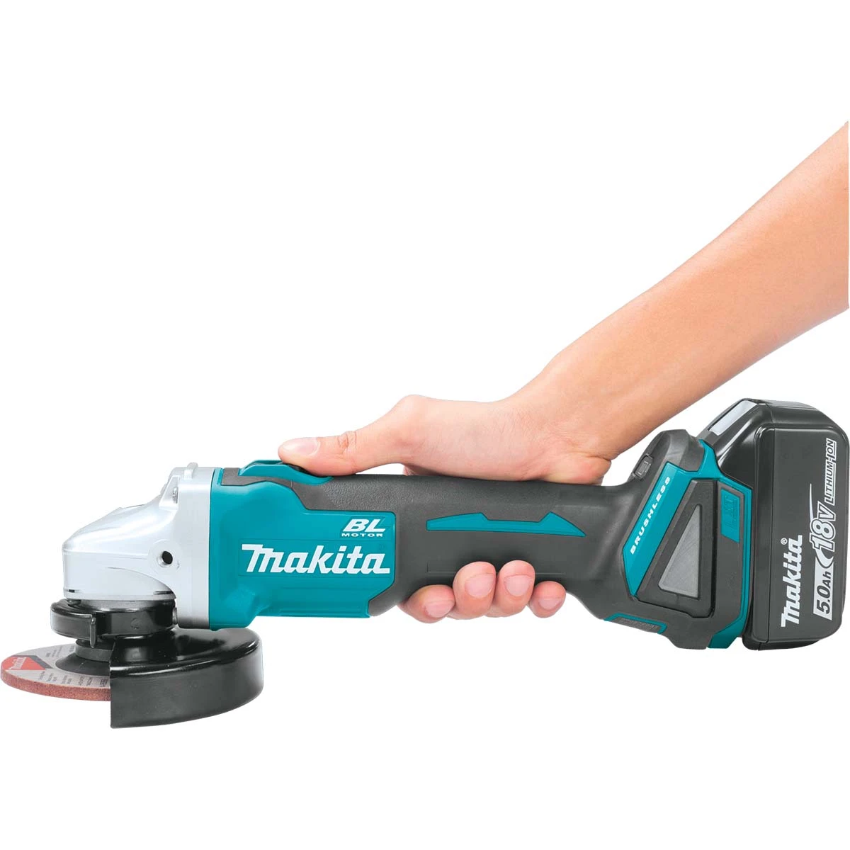 Makita DGA504Z 18V Lithium-Ion Mobile Cordless Brushless 125mm Slide Switch Angle Grinder – Tool Only 5 Makita DGA504Z 18V Lithium-Ion Mobile Cordless Brushless 125mm Slide Switch Angle Grinder – Tool Only - Image 3